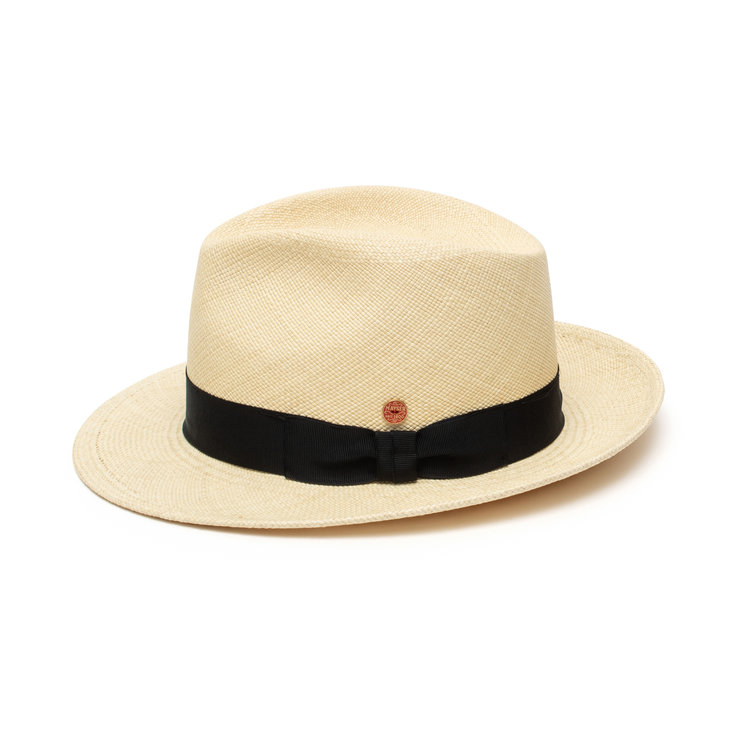 Chapeau Fedora Paille Panama Albenga MAYSER