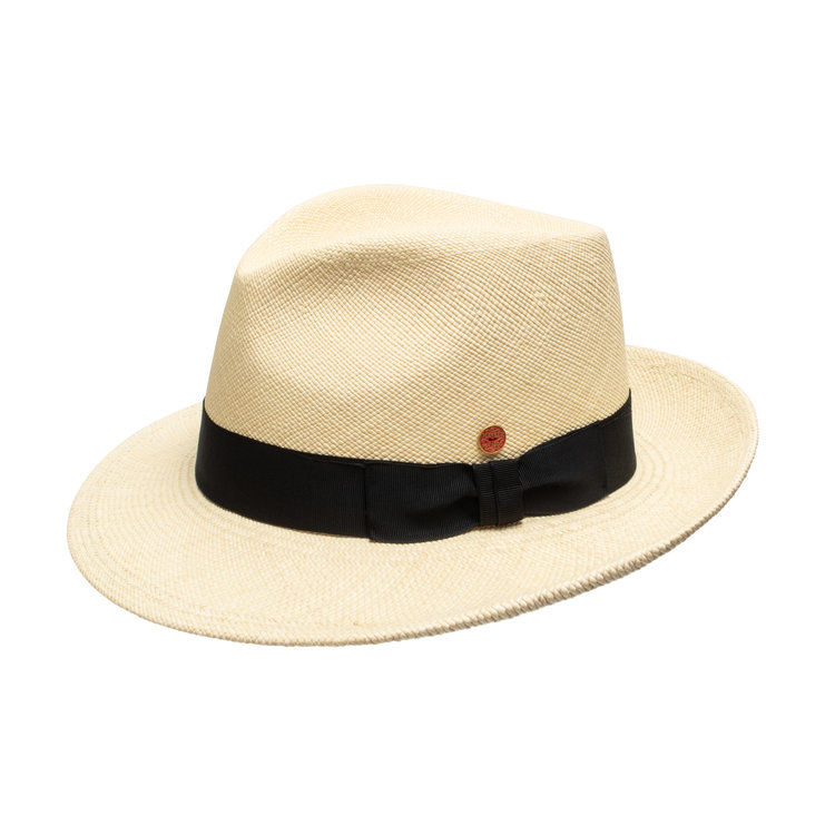 Chapeau Fedora Paille Panama Albenga MAYSER