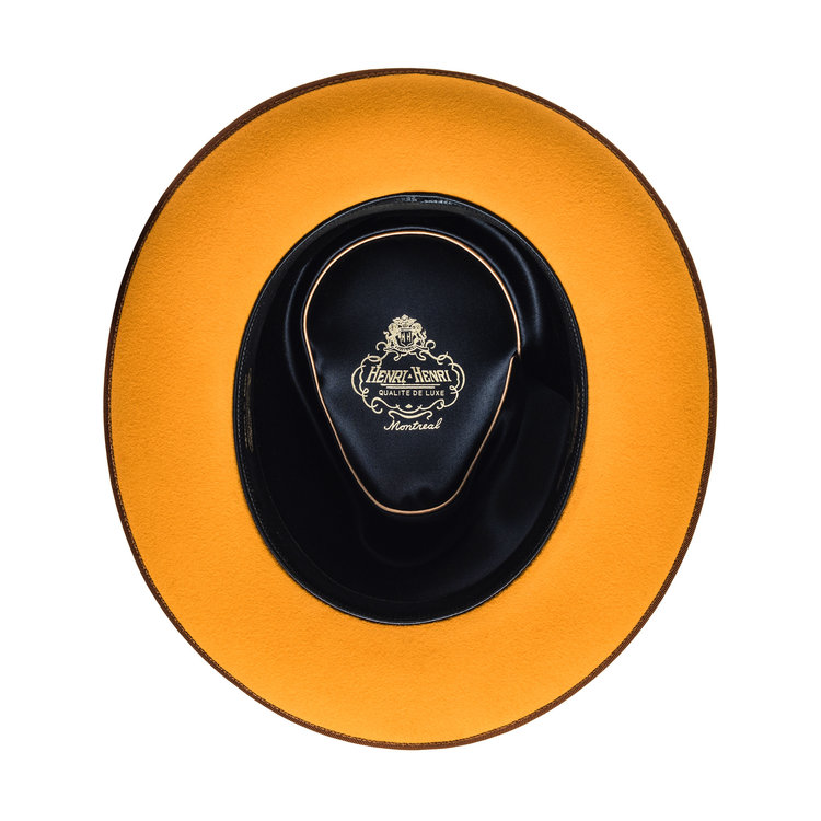 Alexis Fur Felt Teardrop Fedora Hat HENRI HENRI