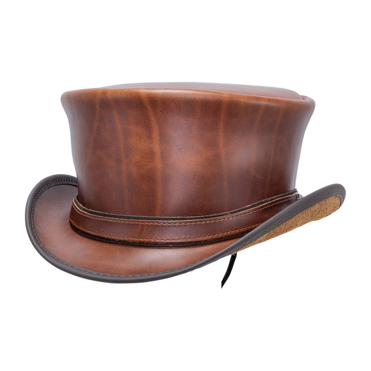 Hampton Leather Top Hat AMERICAN HAT