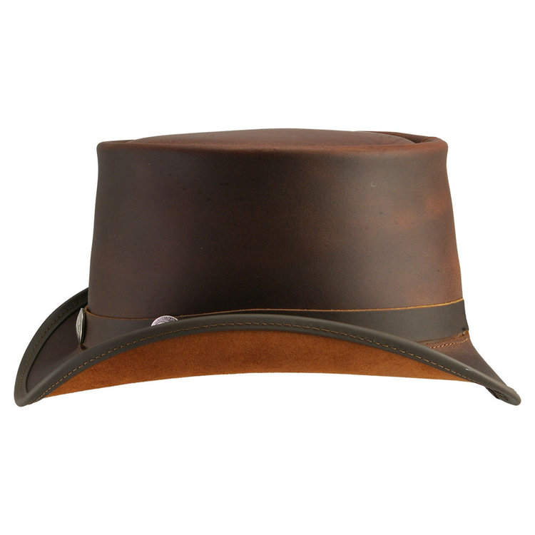 Haut-de-forme Cuir El Dorado  AMERICAN HAT