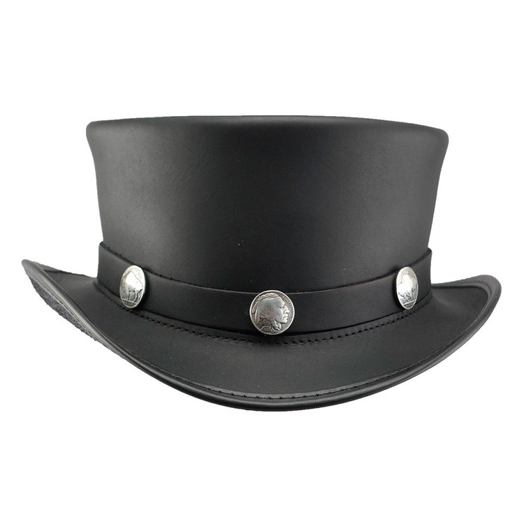 El Dorado Leather Top Hat AMERICAN HAT