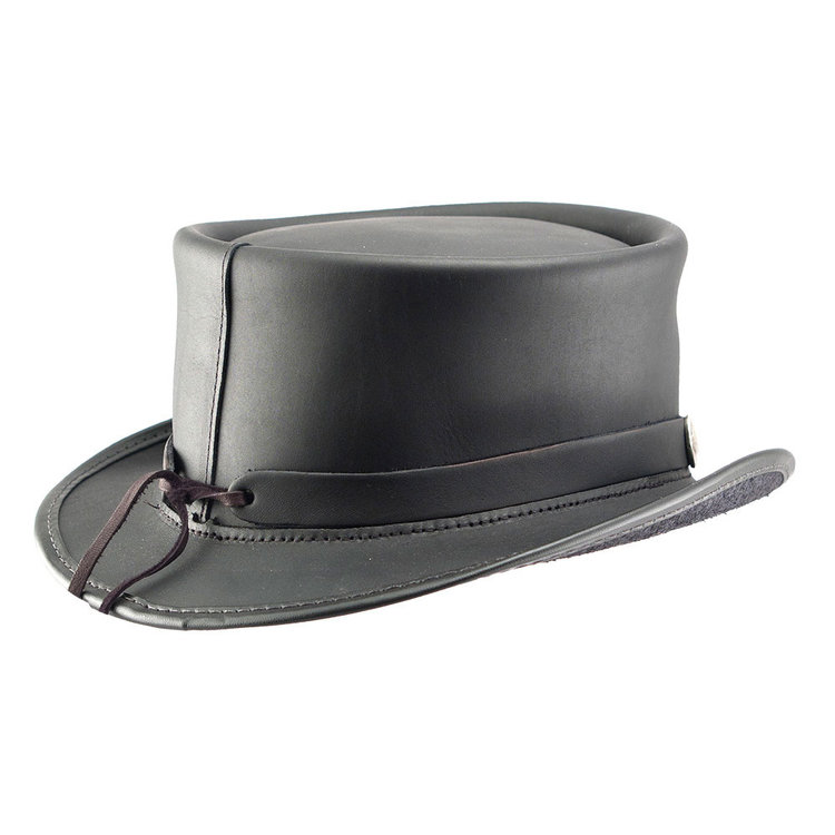 Haut-de-forme Cuir El Dorado  AMERICAN HAT