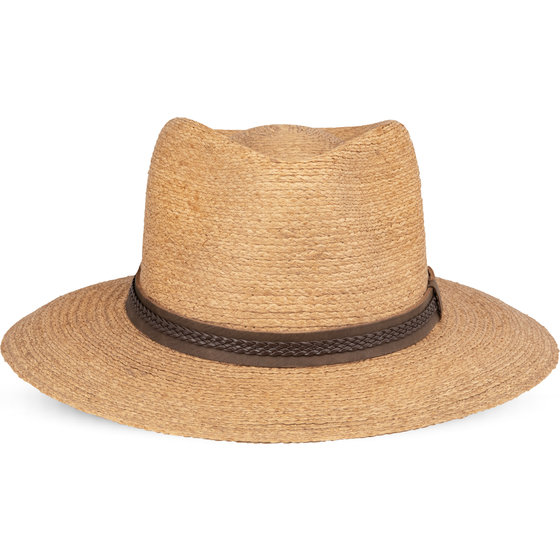 PIKADINGNIS New Women Panama Raffia Bow Sun Hat Wide Brim Floppy