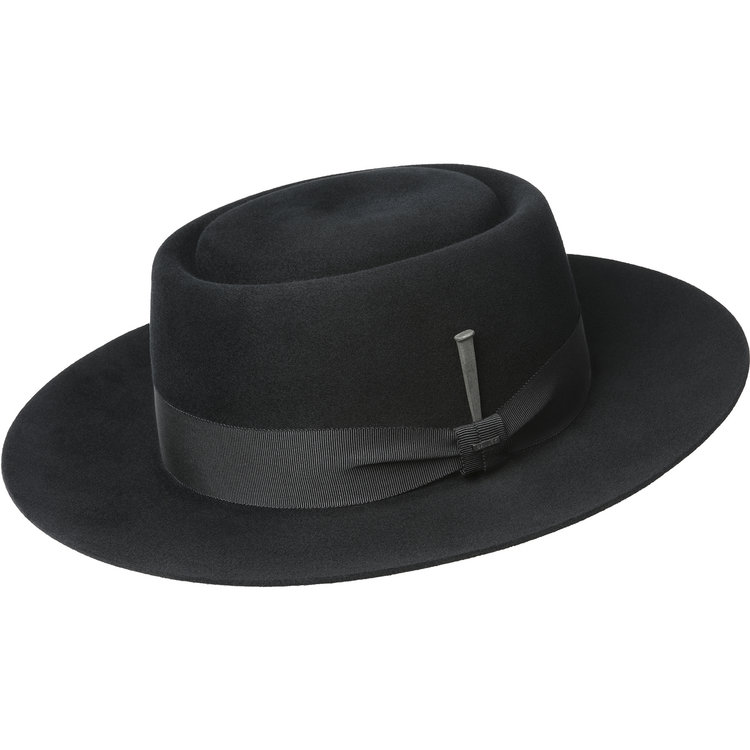 Walsh Wide Brim Felt Porkpie Hat BAILEY