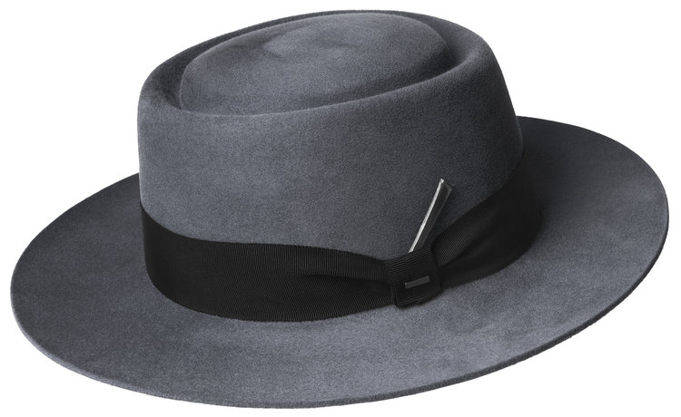 Chapeau Porkpie Feutre Bord Large Walsh BAILEY