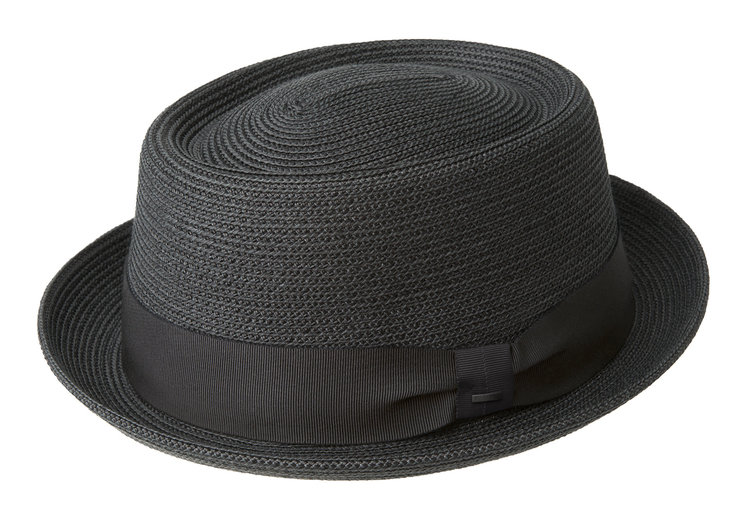 Waits Soft Straw Porkpie Hat BAILEY
