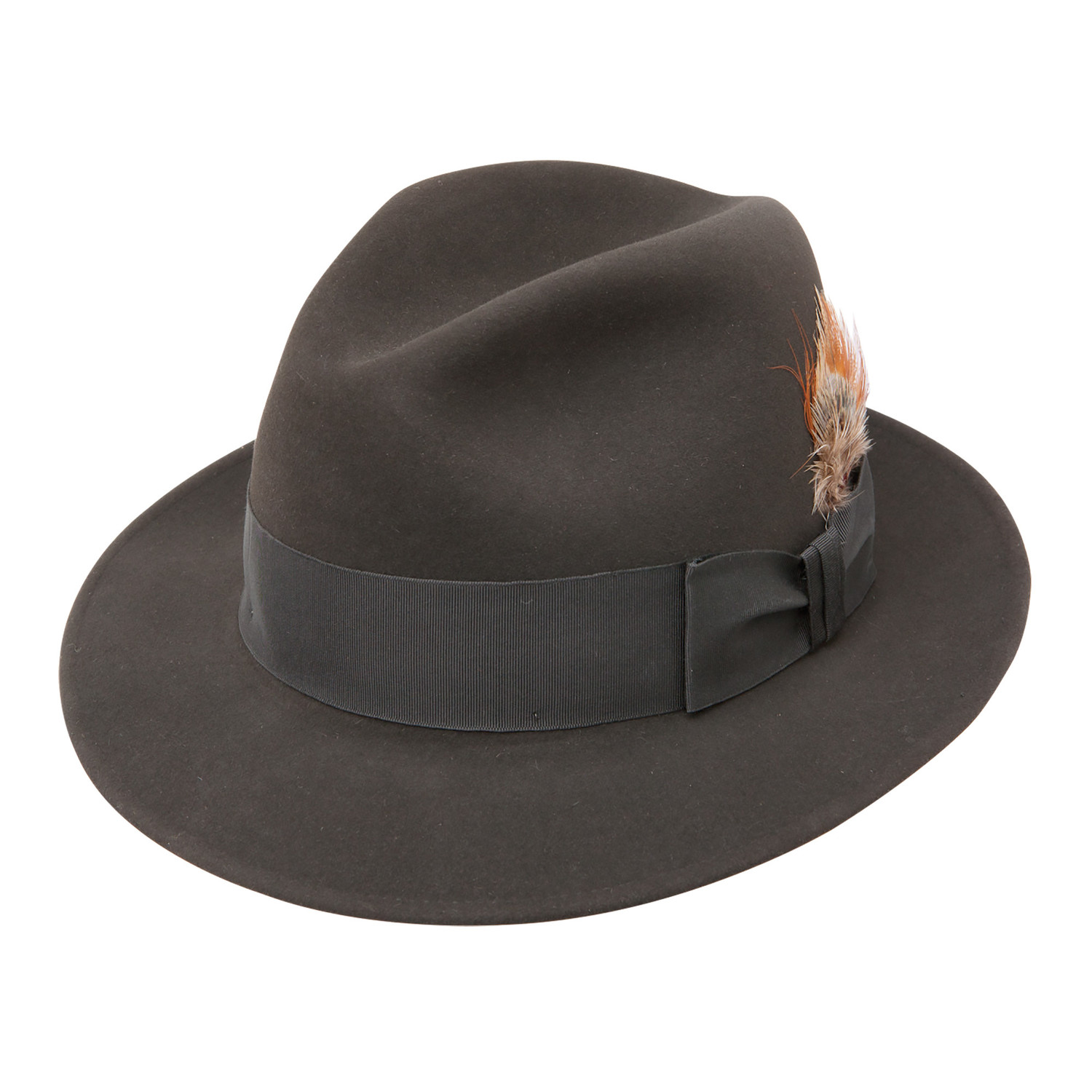 Saxon Classic Fur Felt Fedora Hat STETSON | Henri Henri - Henri Henri