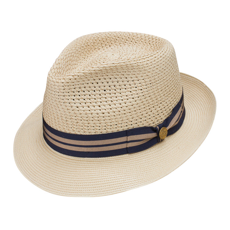 Chapeau Ventilé Paille Milan Nantucket STETSON