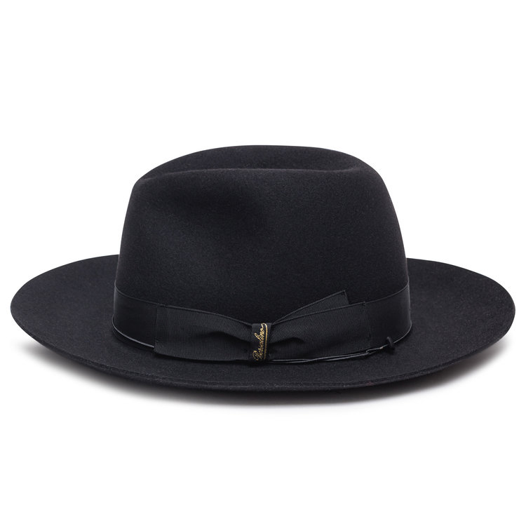 Folar Extra Wide Brim Fur Felt Hat BORSALINO