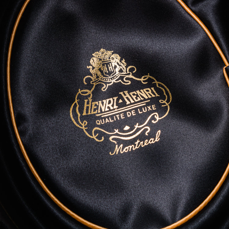 Chapeau Porkpie Bord Court Feutre Fourrure HENRI HENRI