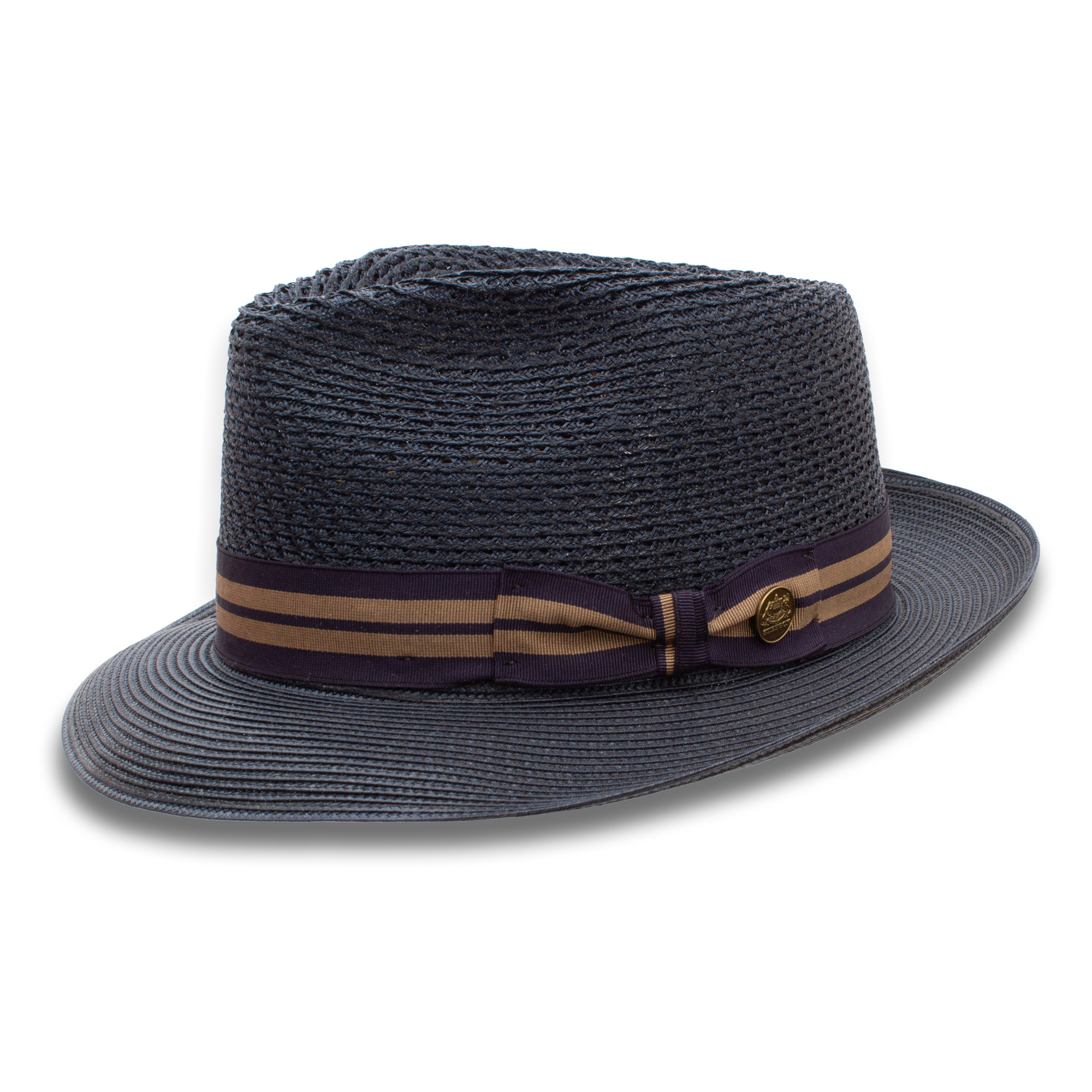 Nantucket Vented Milan Straw Hat STETSON | Henri Henri