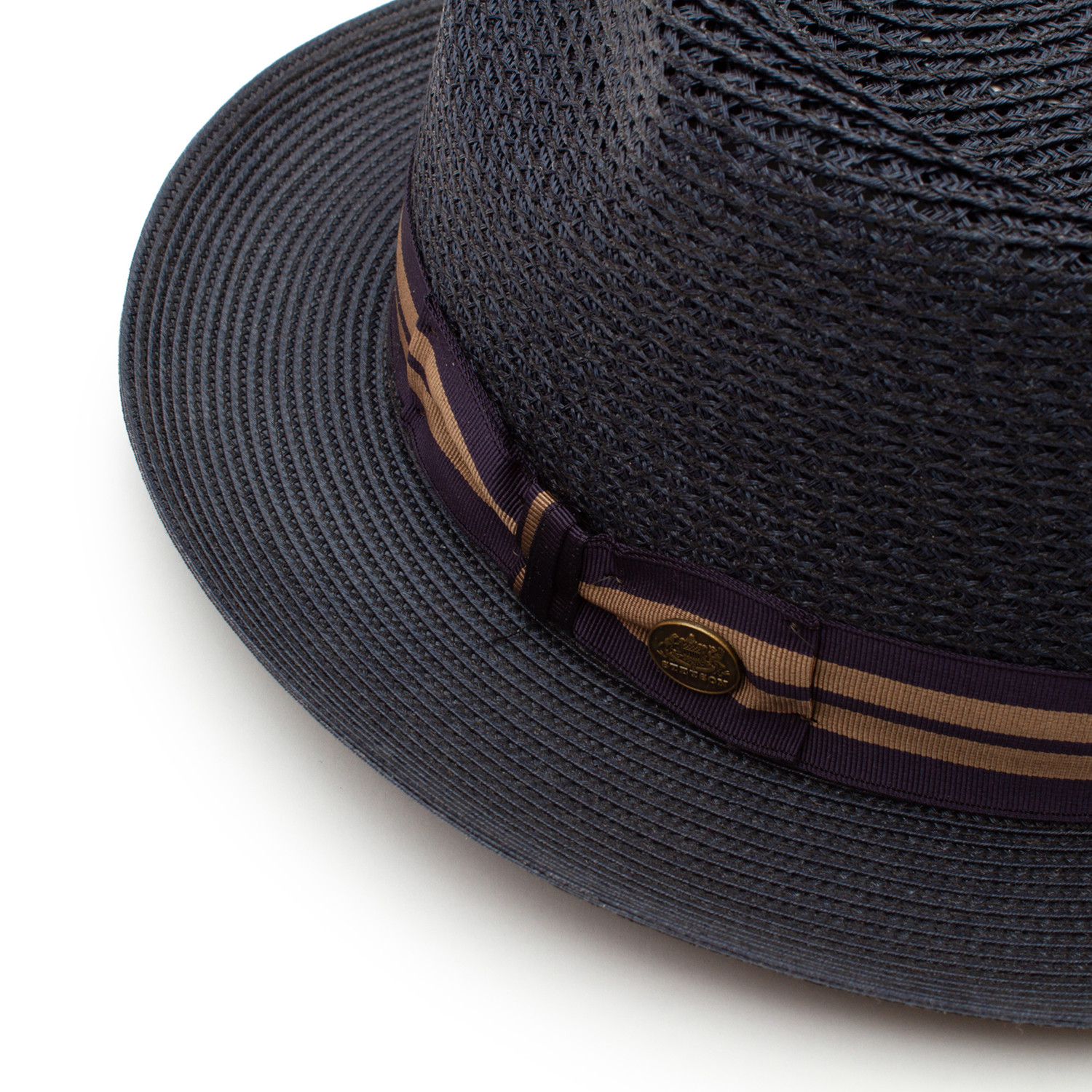 Chapeau Ventilé Paille Milan Nantucket STETSON | Henri Henri - Henri Henri
