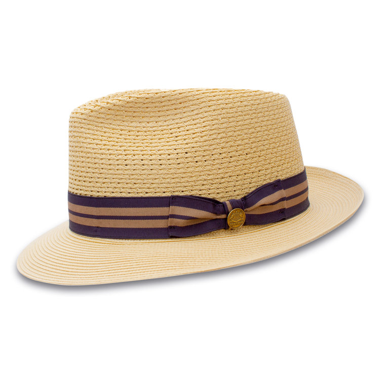 Chapeau Ventilé Paille Milan Nantucket STETSON