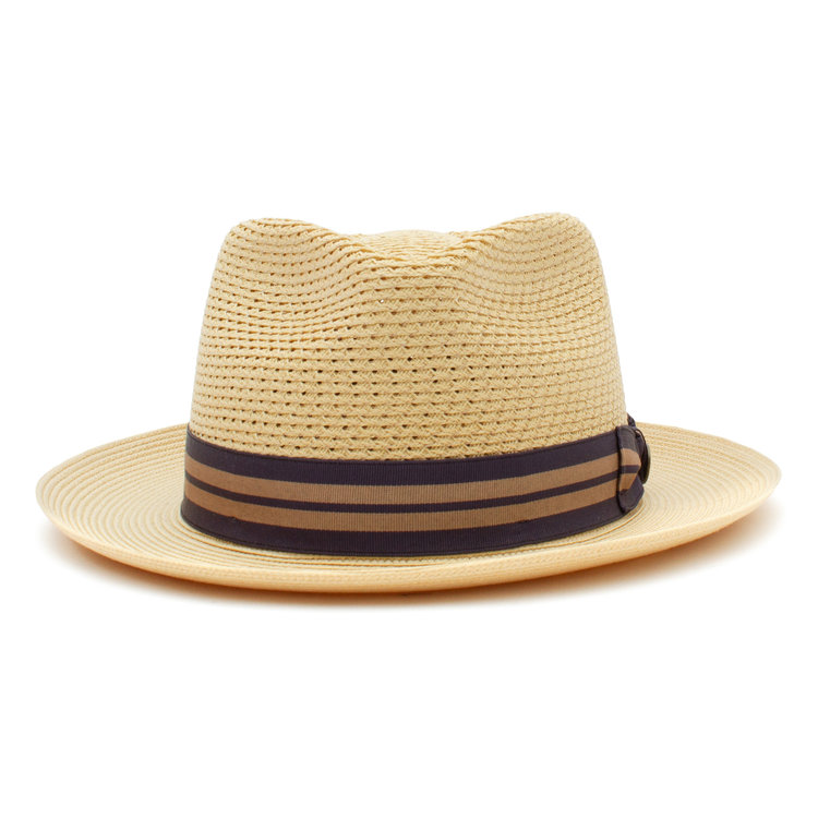 Chapeau Ventilé Paille Milan Nantucket STETSON