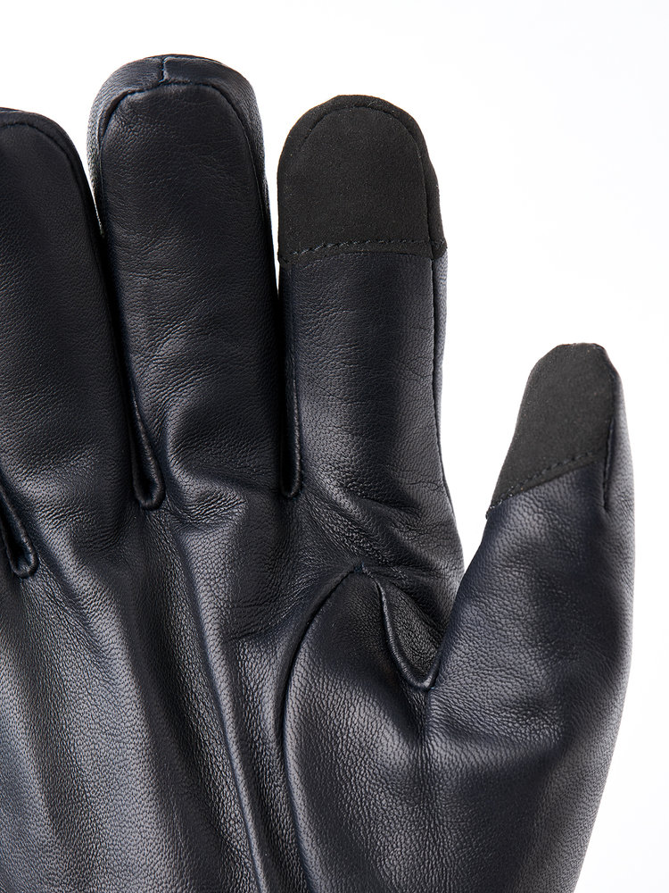 John Smartphone Compatible Leather Gloves HESTRA