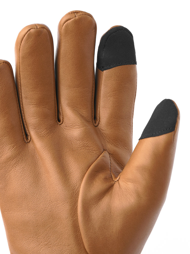 John Smartphone Compatible Leather Gloves HESTRA