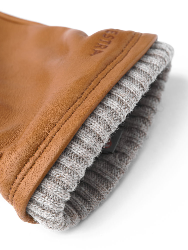 John Smartphone Compatible Leather Gloves HESTRA