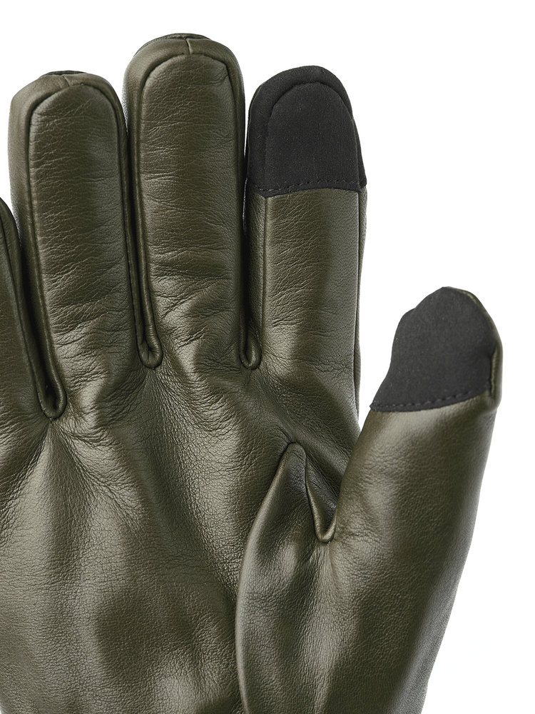 John Smartphone Compatible Leather Gloves HESTRA