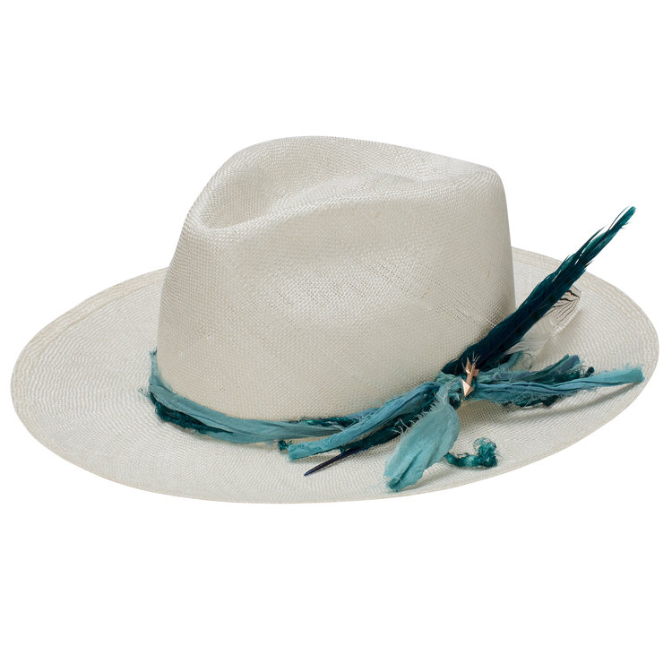 Chapeau Paille Blue Lagoon STETSON