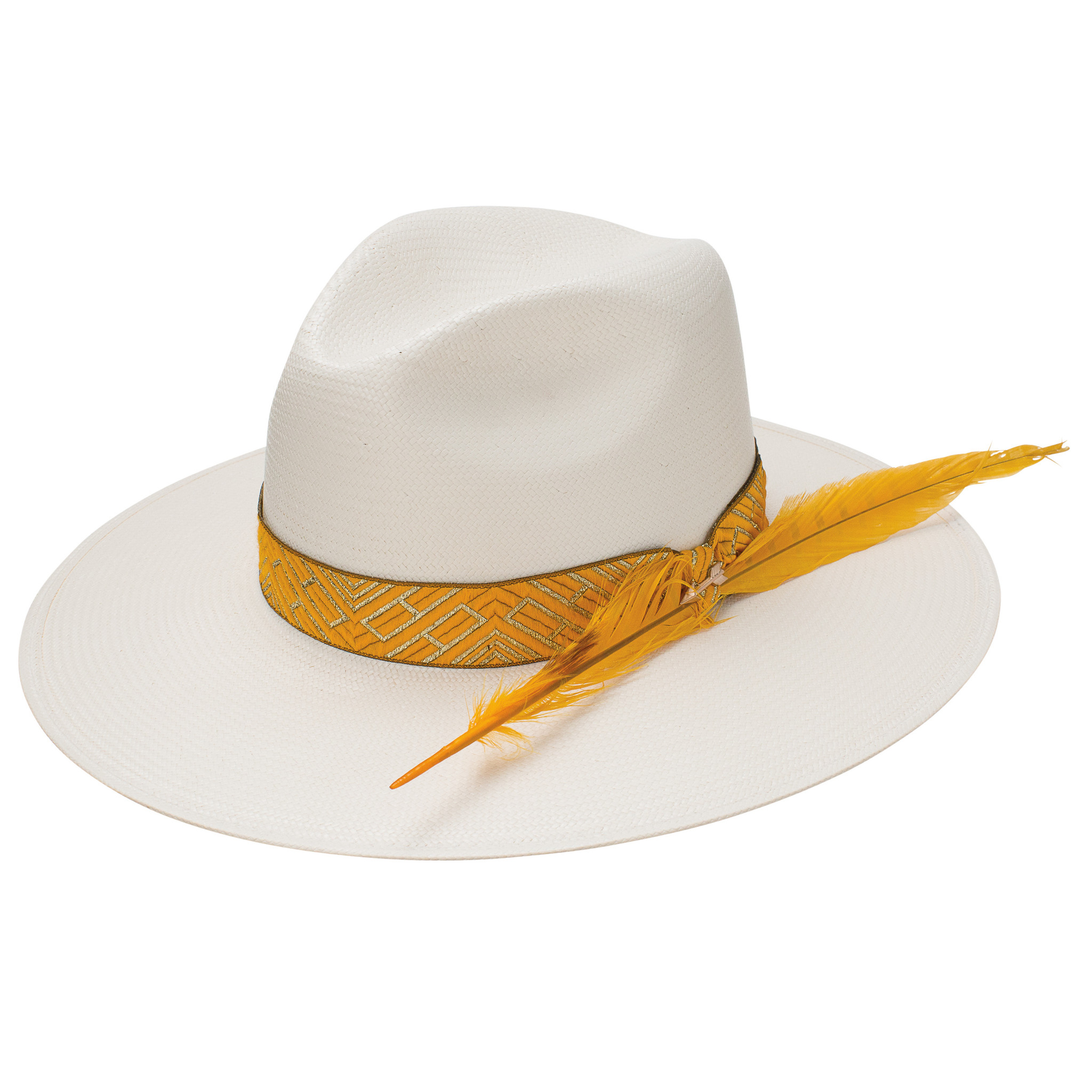 Sunburst Flat Brim Straw Hat STETSON | Fast Shipping | Henri Henri