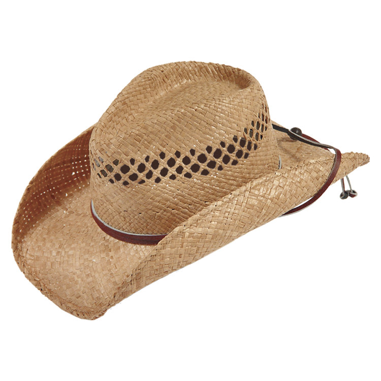 Chapeau Cowboy Paille Ventilé Modulable Bridger STETSON