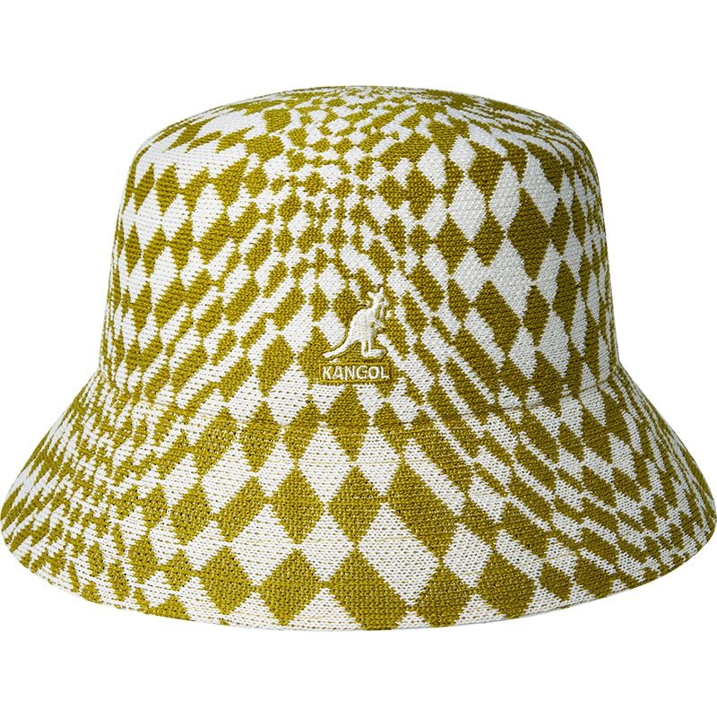 Warped Check Bucket Hat KANGOL | Fast Shipping | Henri Henri