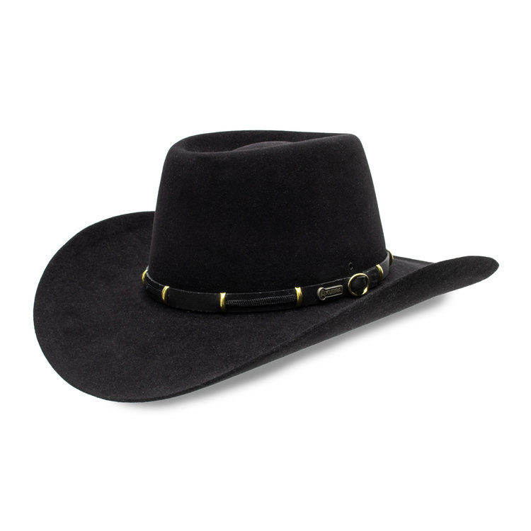 Chapeau Cowboy The Boss Feutre Fourrure AKUBRA