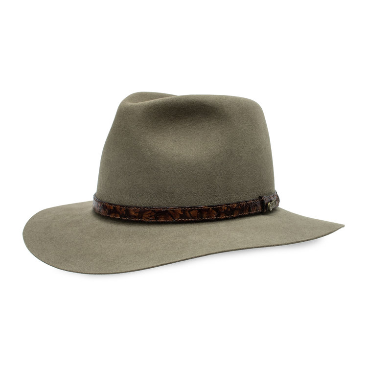 Chapeau Feutre Fourrure Banjo Paterson AKUBRA