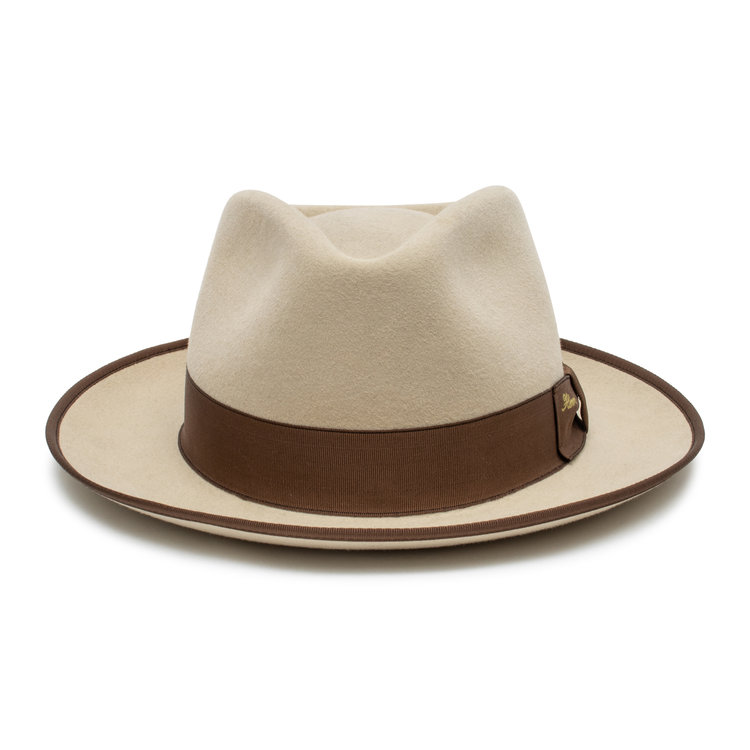 Alexis Fur Felt Teardrop Fedora Hat HENRI HENRI