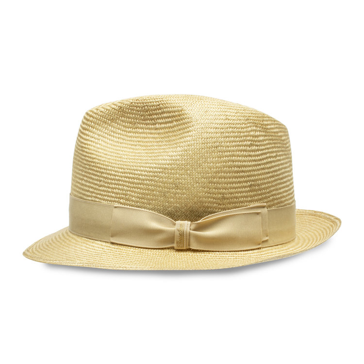 Paglia Trilby Straw Hat BORSALINO