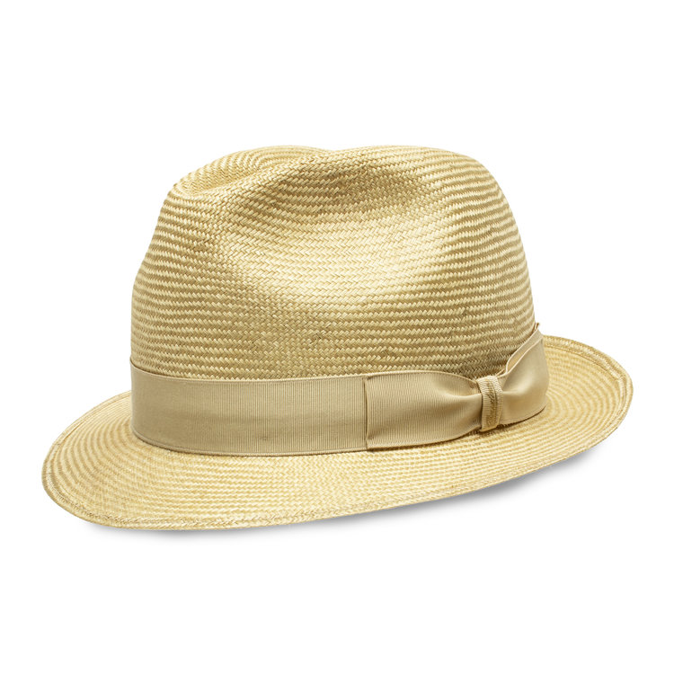 Paglia Trilby Straw Hat BORSALINO