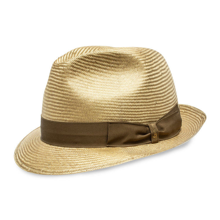 Paglia Trilby Straw Hat BORSALINO