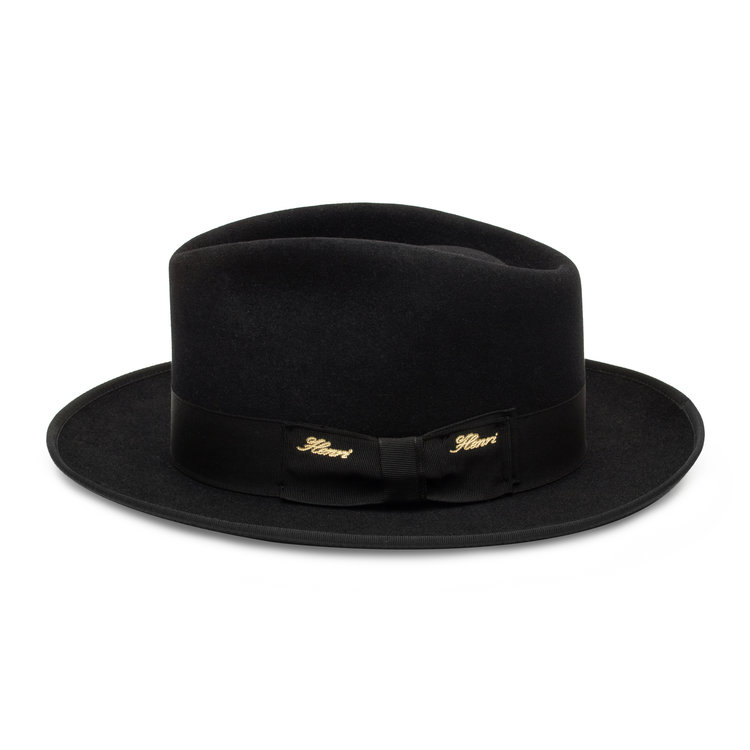 Alexis Fur Felt Teardrop Fedora Hat HENRI HENRI