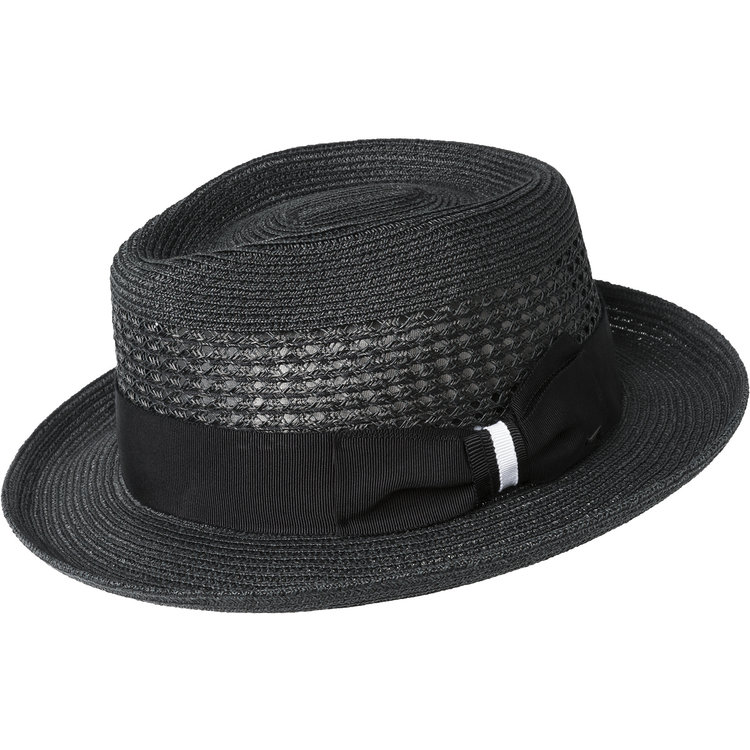 Wilshire Vented Soft Straw Fedora Hat BAILEY