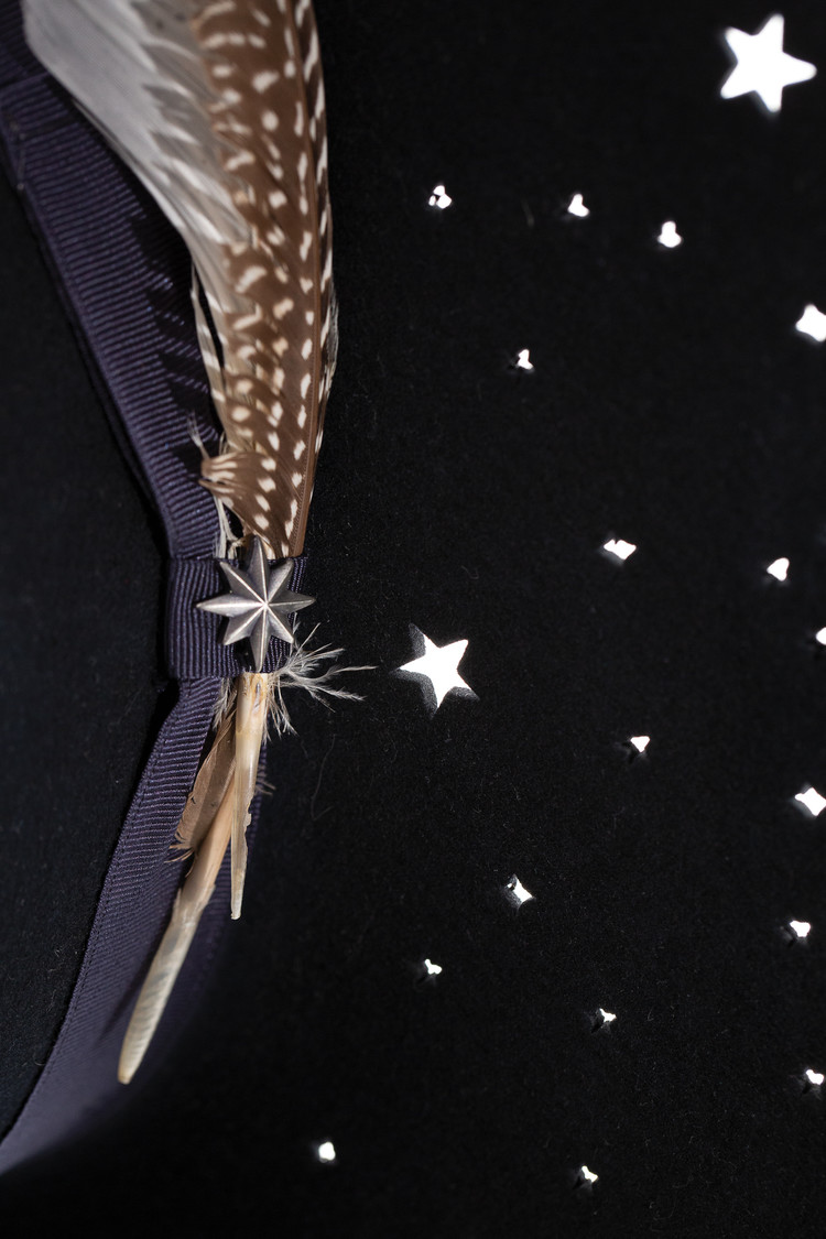 Chapeau Bord Plat Night Sky S STETSON