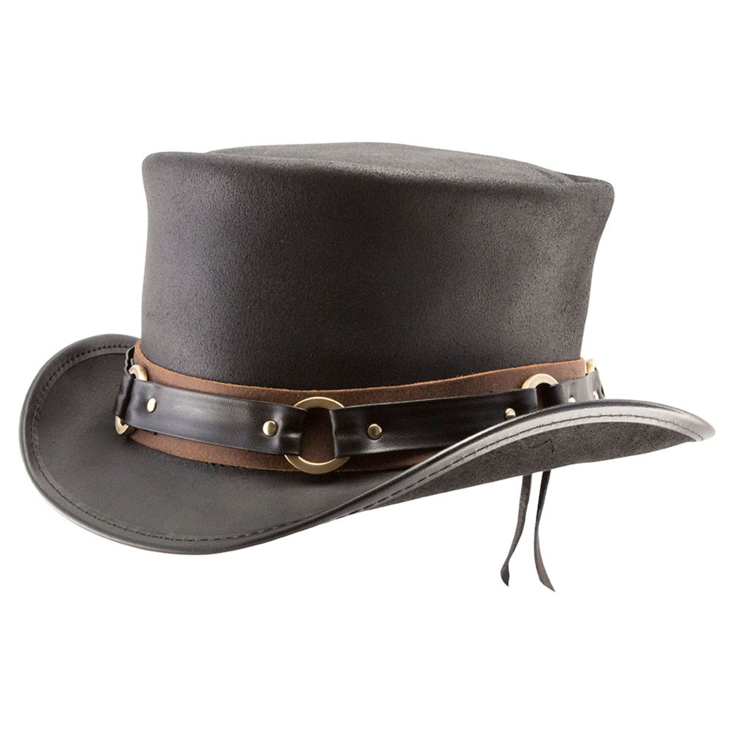 El Dorado SR2 Band Leather Top Hat AMERICAN HAT | Henri Henri