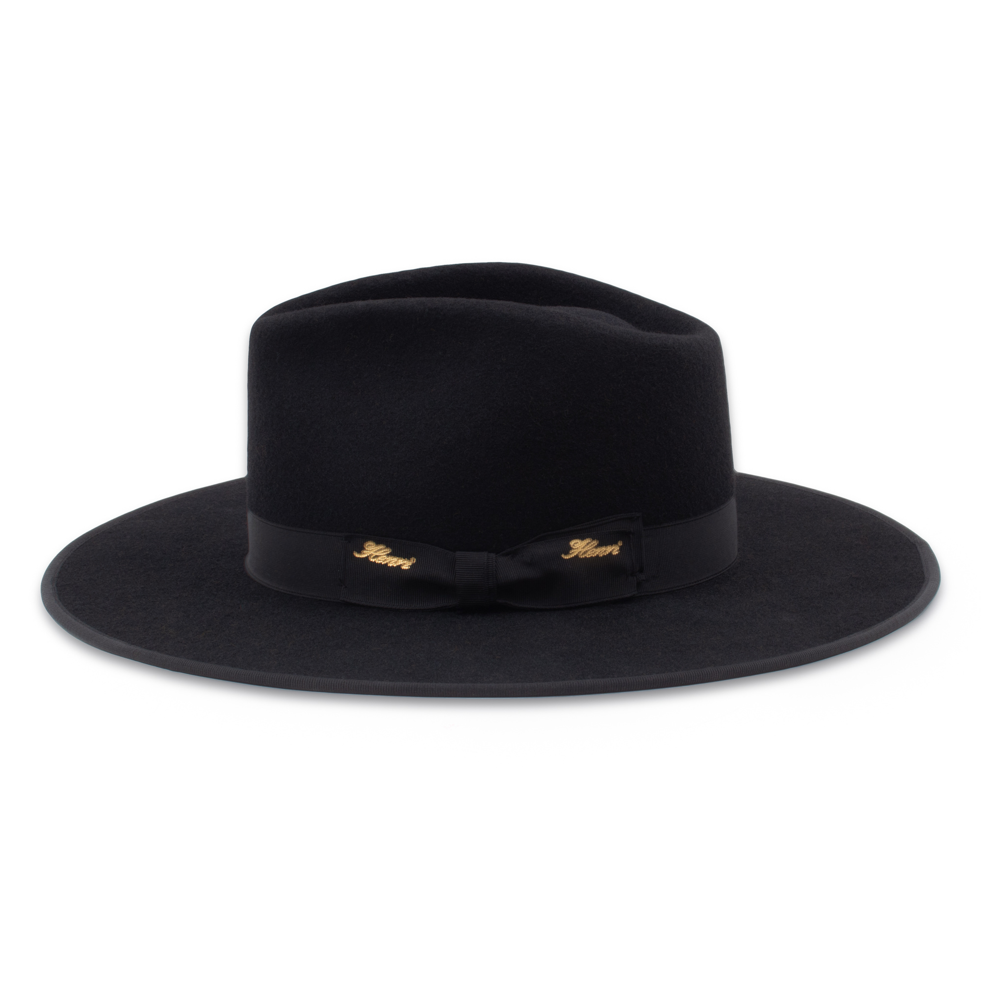 Black Flat Brim Hat Hot Sale
