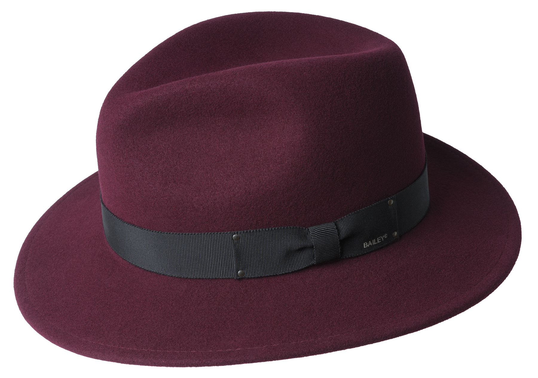 Curtis Wool Felt Fedora BAILEY | Fast Shipping | Henri Henri