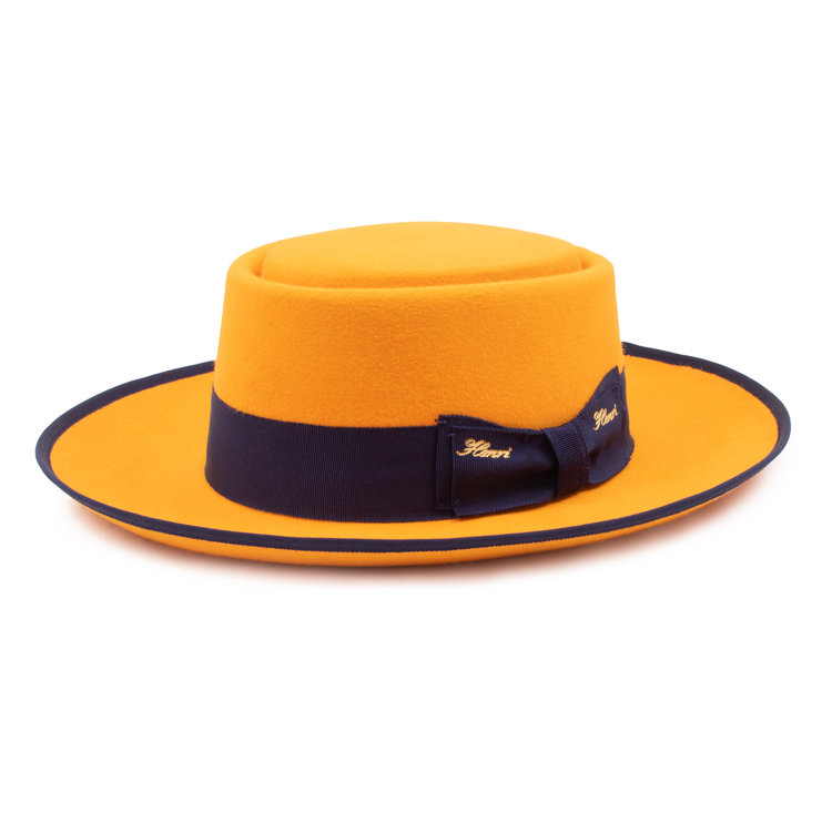 Chapeau Porkpie Bord Large Smokin HENRI HENRI