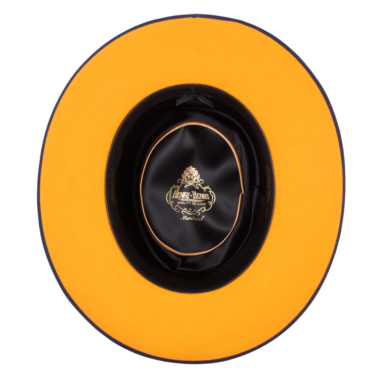 Chapeau Porkpie Bord Large Smokin HENRI HENRI