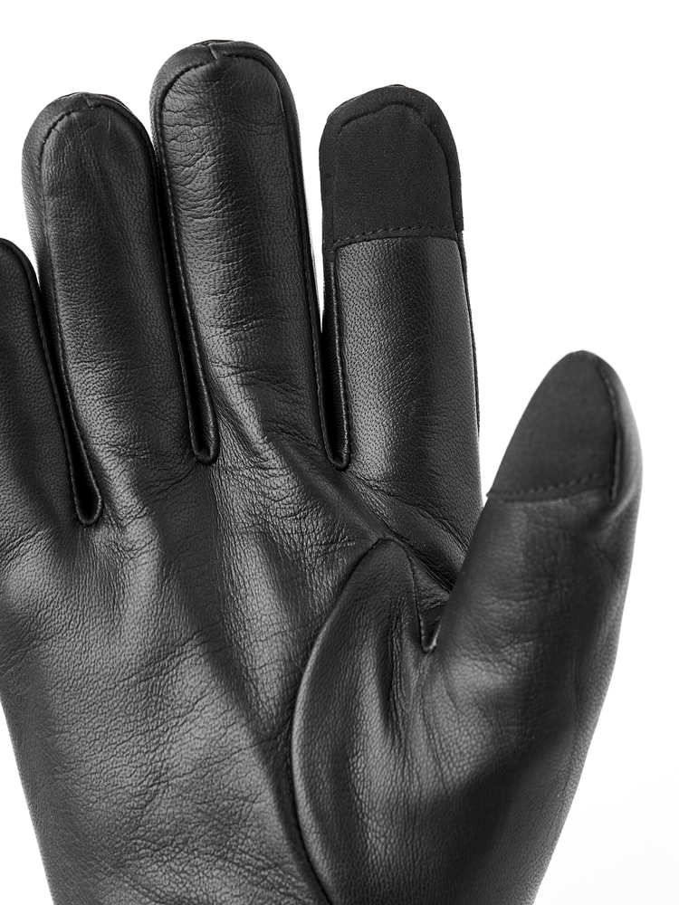 John Smartphone Compatible Leather Gloves HESTRA