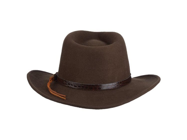 Chapeau Wool Felt Outback INDIANA JONES