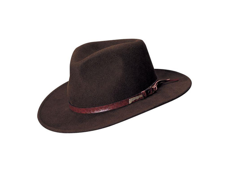 Chapeau Wool Felt Outback INDIANA JONES