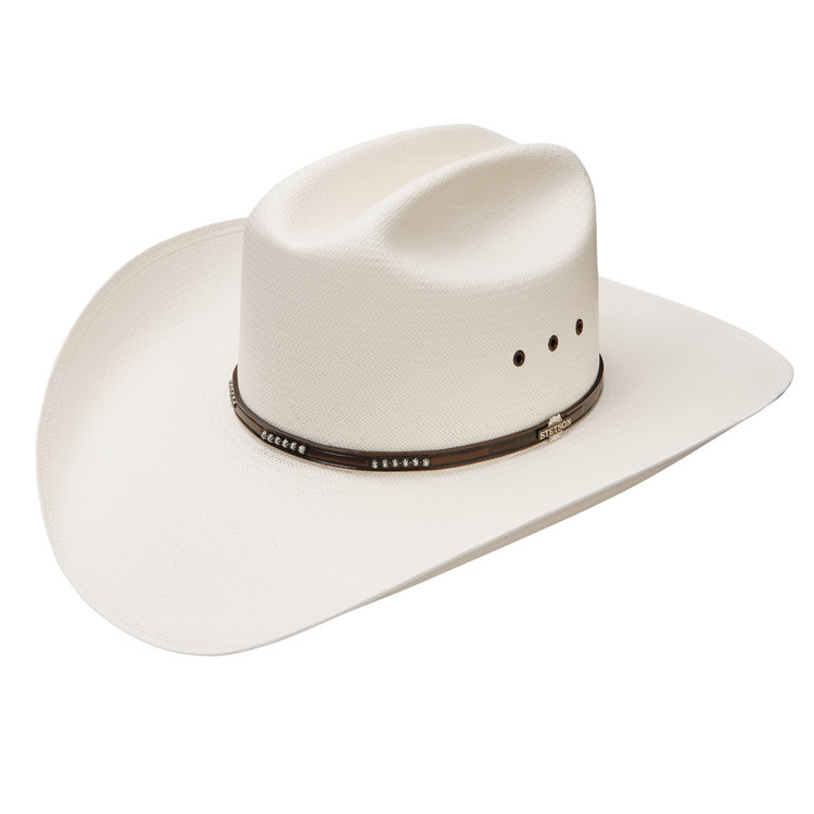 Chapeau Cowboy en paille Llano 10X Straw STETSON
