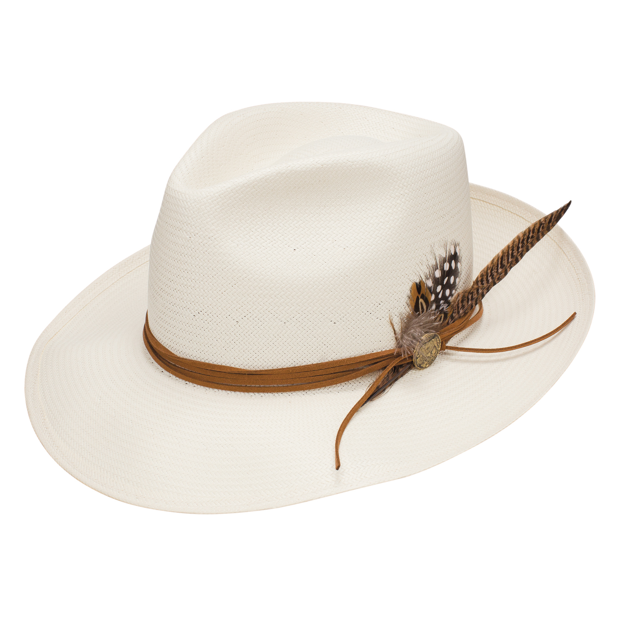 Tallahassee STETSON Straw Fedora | Fast Shipping | Henri Henri