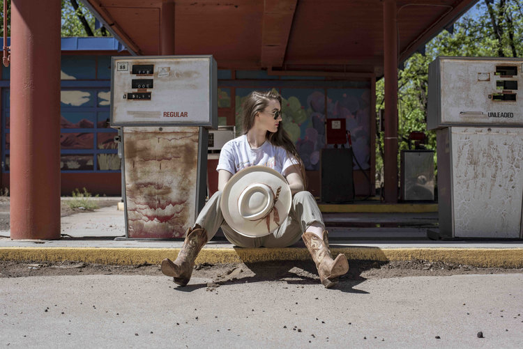 Kings Row STETSON Shantung Straw Hat