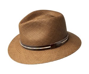 Bailey 1922 Stansfield Panama Fedora - Brown/M