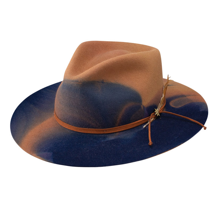 Retrograde STETSON Flat Brim Fedora