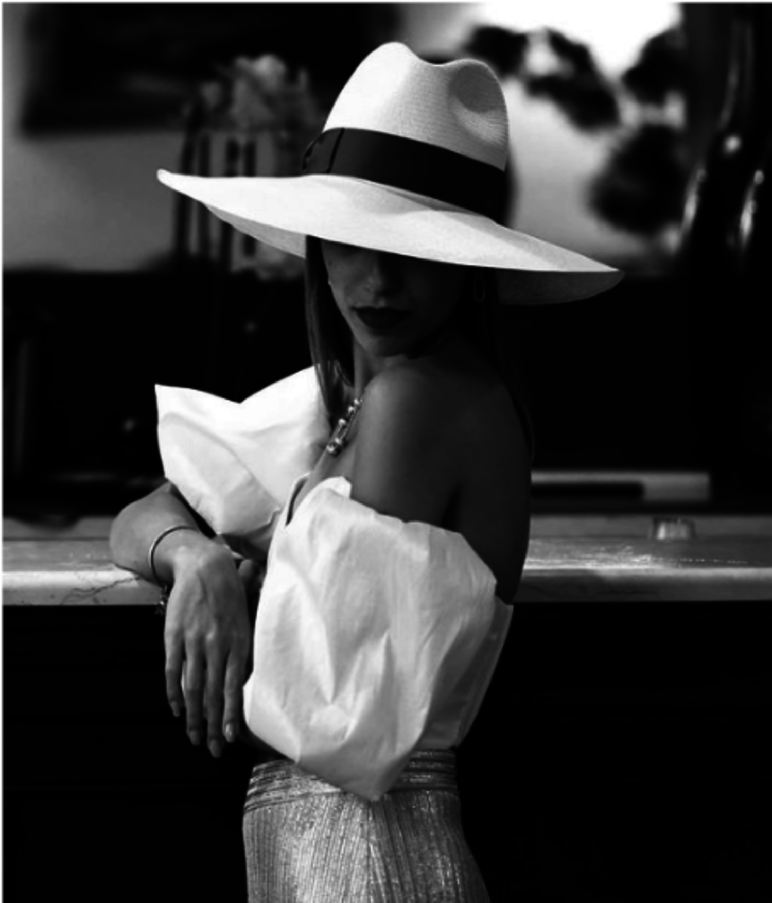 Panama Sophie Wide Brim Women's Straw Hat BORSALINO | Henri Henri